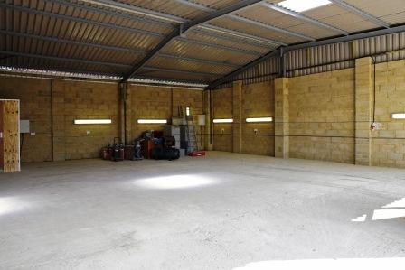 Our larger workshop units with ample floor space